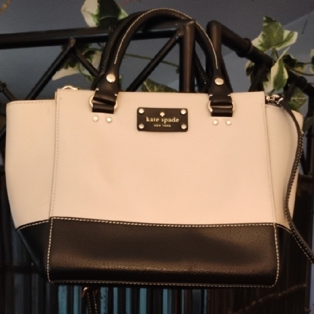 Kate Spade Colorblock Convertible Leather Satchel